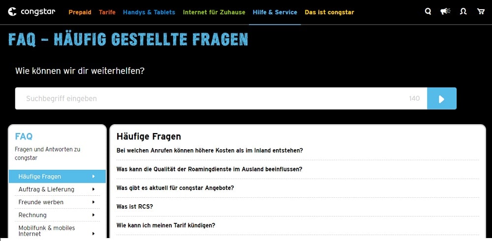 Congstar Hotline Telefonnummer F r Kontakt Zum Congstar