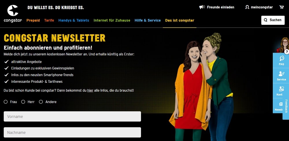 Congstar Hotline Telefonnummer F r Kontakt Zum Congstar