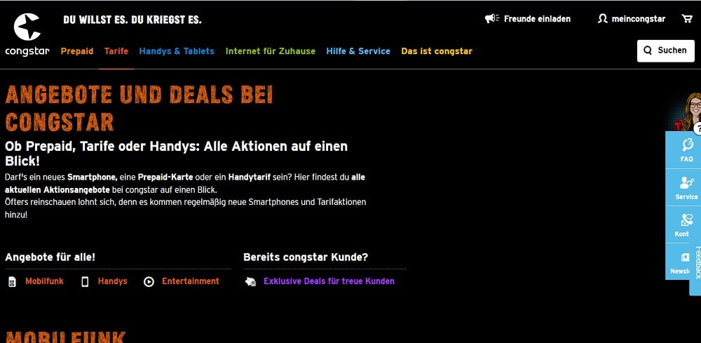 Congstar Hotline Telefonnummer F r Kontakt Zum Congstar