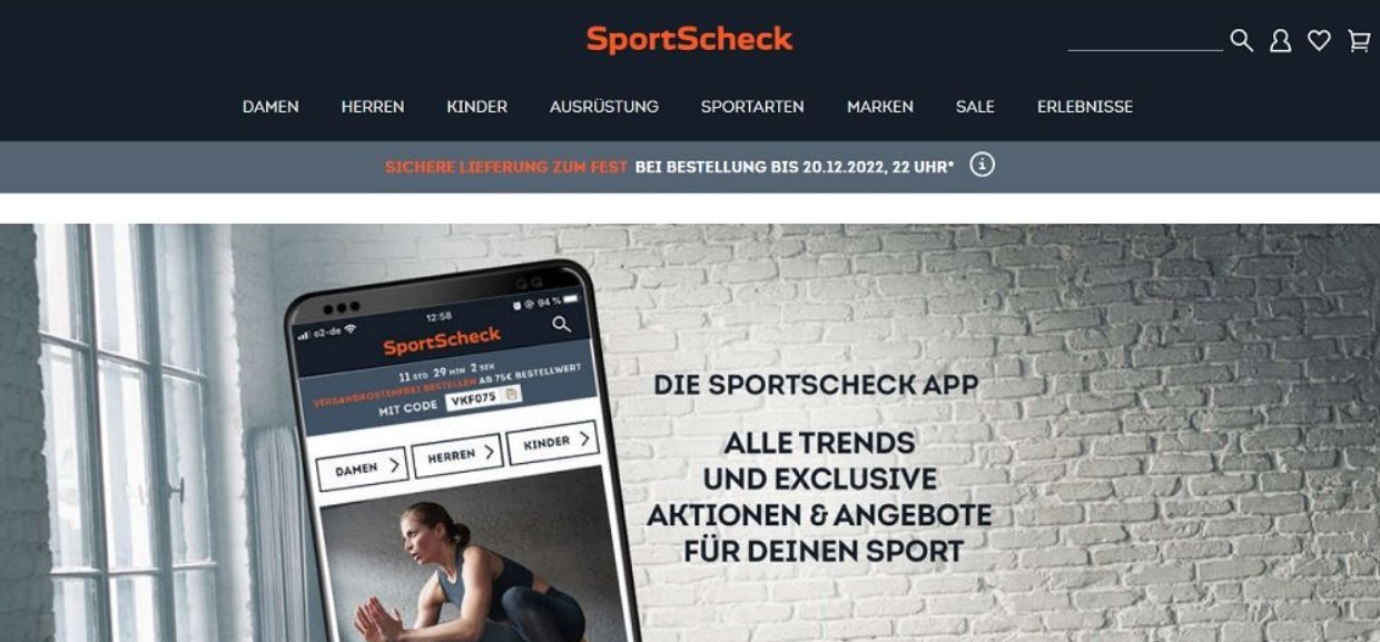 sportscheck app